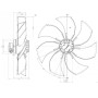 Ventilateur nu FN080-SDA.6N.V7P5. - 11060819