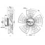 Ventilateur hélicoïde A3G560-AQ41-03 - 13532560