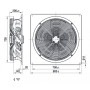 Ventilateur hélicoïde W6D630-GM01-01 - 13030632