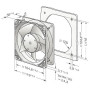 Ventilateur compact 4182NXH