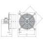 Ventilateur HC-45-6T/H - 23051470