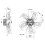 Ventilateur A3G800-AU25-61 - 13532810