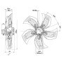 Ventilateur A8D800-A101-05 - 13031824