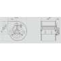 Ventilateur centrifuge DD 9/9.420.4.3V BRIDE ET SUPPORT - 30452066