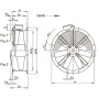Ventilateur hélicoïde FC031-4EF.2A.3 - 11020041