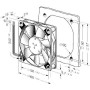 Ventilateur compact 614F