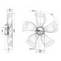 Ventilateur A3G800-AN36-94 - 13532812