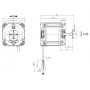 Ventilateur VNTI34.45.RB.KIT COMPLET - 12060601