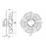 Ventilateur S4E300-BT16-34. - 13032288