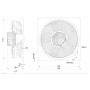 Ventilateur W3G710-GZ04-01 - 13530712