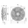 Ventilateur W6D710-DH01-07 - 13030717