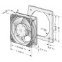 Ventilateur compact 4184NGX