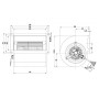 Ventilateur D2D146-AA24-23 - 13422108