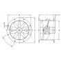 Ventilateur HCT-80-4T-4/PL/A - 23051882