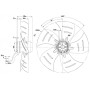 Ventilateur S4E450-AP01-20/14. - 13032458