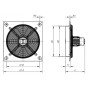 Ventilateur HCDF-40-4T/ATEX EXII2G EX D - 23040404