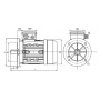 Moteur MTA 90 L8-6L 0.46/1.1 B5 - 25090268