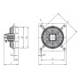 Ventilateur HEP-35-4T/H - 23053350