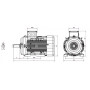 Moteur SPL 112 M6D 2.2/6 B3 - 25090681