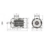 Moteur SPL 90 L4C 1.1/4 B3 - 25090379