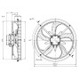 Ventilateur FN030-4QE.UA.V5P3 - 11060014