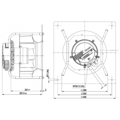 Moto-turbine K3G250-AY11-C2 - 13652510