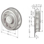Ventilateur compact RER 125-19/14N