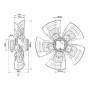 Ventilateur hélicoïde S4D560-AO01-03. - 13032585