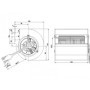 Ventilateur centrifuge D3G146-AI50-01 - 13620148