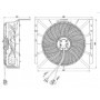 Ventilateur hélicoïde W3G350-DE01-14 - 13530351