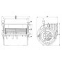 Ventilateur centrifuge D3G146-AK03-06 - 13620145
