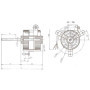 Moteur électrique 101M-50150/10 - 31080155