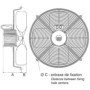 Ventilateur hélicoïde IS0355 3PR20 MK34 - 26030365