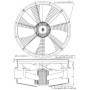 Ventilateur hélicoïde IA0900 7VIM44 TX140L12 - 26010953