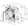 Ventilateur compact 8124K