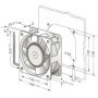 Ventilateur compact 614