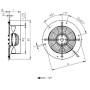 Ventilateur hélicoïde W2E250-CE65-01