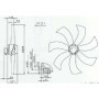 Ventilateur hélicoïde FE091-SDA.6N.2 - 11030450