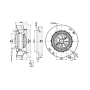 Moto -turbine R2E190-RA50-34 - 13430145