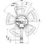 Ventilateur hélicoïde A3G400-AC22-51 - 13532401