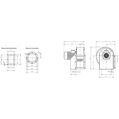 Ventilateur CMPI-922-4T - 23066527