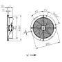 Ventilateur hélicoïde W4S300-CA02-02