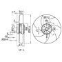 Ventilateur hélicoïde A4E250-AI02-01 - 13031255