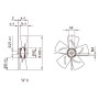 Ventilateur hélicoïde A4S300-AA02-02