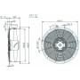Ventilateur hélicoïde FC050-4DF.4F.3