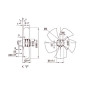 Ventilateur hélicoïde A6E450-AP02-02