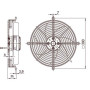 Ventilateur hélicoïde S2E250-AM06-01