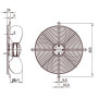 Ventilateur hélicoïde S6E360-EA08-05