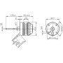 Moteur électrique M2E042-CA04-10 - 13110001