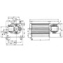 Ventilateur tangentiel simple QLD6/1200A105